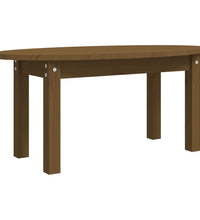 Couchtisch Honigbraun 80x40x35 cm Massivholz Kiefer