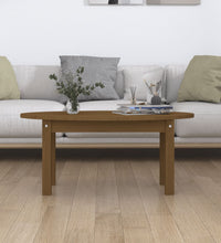 Couchtisch Honigbraun 80x40x35 cm Massivholz Kiefer
