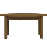 Couchtisch Honigbraun 80x40x35 cm Massivholz Kiefer