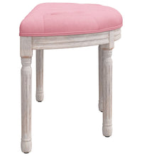 Sitzbank Rosa 81,5x41x49 cm Samt