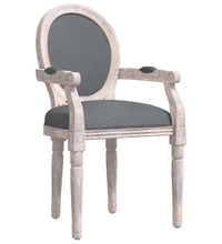 Esszimmerstuhl Dunkelgrau 54x56x96,5 cm Stoff