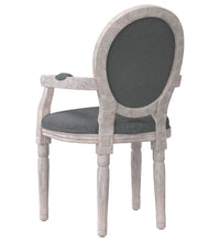 Esszimmerstuhl Dunkelgrau 54x56x96,5 cm Stoff
