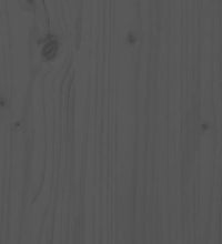 Tagesbett Grau 90x190 cm Massivholz Kiefer