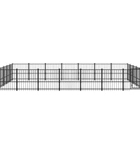 Outdoor-Hundezwinger Stahl 32,93 m²