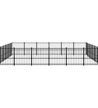Outdoor-Hundezwinger Stahl 33,87 m²