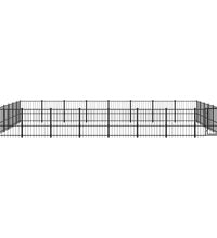 Outdoor-Hundezwinger Stahl 45,16 m²