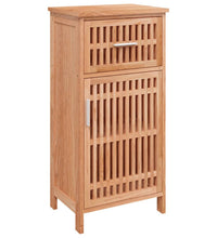 Badschrank 42x29x82 cm Massivholz Nussbaum