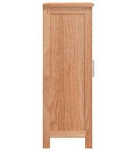 Badschrank 42x29x82 cm Massivholz Nussbaum