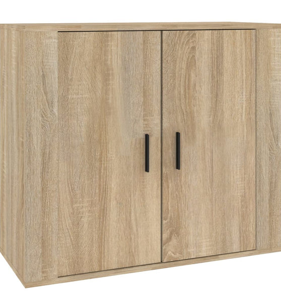 Sideboard Sonoma-Eiche 80x33x70 cm Holzwerkstoff