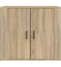 Sideboard Sonoma-Eiche 80x33x70 cm Holzwerkstoff