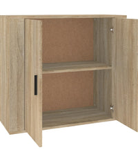 Sideboard Sonoma-Eiche 80x33x70 cm Holzwerkstoff