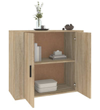 Sideboard Sonoma-Eiche 80x33x70 cm Holzwerkstoff