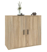 Sideboard Sonoma-Eiche 80x33x70 cm Holzwerkstoff