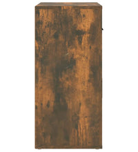 Sideboard Räuchereiche 80x33x70 cm Holzwerkstoff