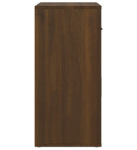 Sideboard Braun Eichen-Optik 80x33x70 cm Holzwerkstoff
