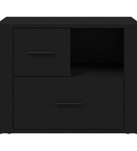 Nachttisch Schwarz 60x36x45 cm Holzwerkstoff