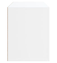 Schuhschrank Weiß 80x35x45 cm Holzwerkstoff