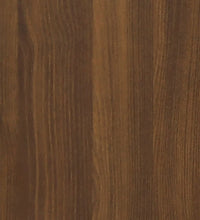 Schuhschrank Braun Eichen-Optik 80x35x45 cm Holzwerkstoff