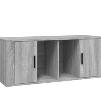 TV-Schrank Grau Sonoma 100x35x40 cm Holzwerkstoff