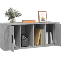 TV-Schrank Grau Sonoma 100x35x40 cm Holzwerkstoff