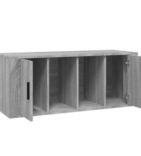 TV-Schrank Grau Sonoma 100x35x40 cm Holzwerkstoff