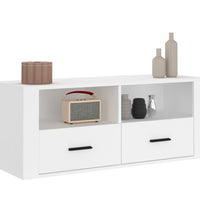 TV-Schrank Weiß 100x35x40 cm Holzwerkstoff