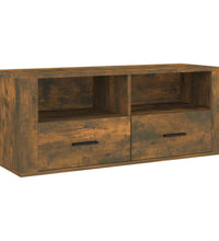 TV-Schrank Räuchereiche 100x35x40 cm Holzwerkstoff