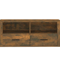 TV-Schrank Räuchereiche 100x35x40 cm Holzwerkstoff