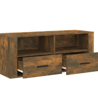 TV-Schrank Räuchereiche 100x35x40 cm Holzwerkstoff