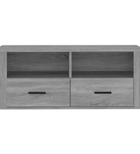 TV-Schrank Grau Sonoma 100x35x40 cm Holzwerkstoff