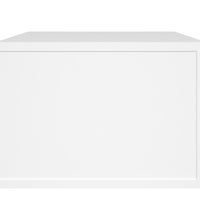 TV-Wandschrank Weiß 80x36x25 cm Holzwerkstoff