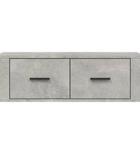 TV-Wandschrank Betongrau 80x36x25 cm Holzwerkstoff