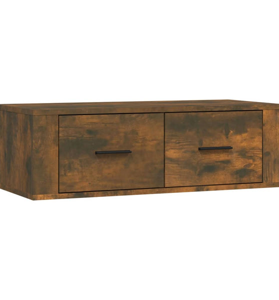 TV-Wandschrank Räuchereiche 80x36x25 cm Holzwerkstoff