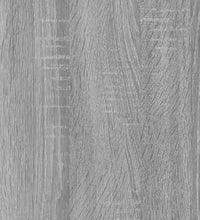 Wand-Nachttische 2 Stk. Grau Sonoma 50x36x25 cm