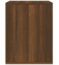 Wand-Nachttisch Braun Eichen-Optik 50x36x47 cm
