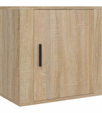 Wand-Nachttische 2 Stk. Sonoma-Eiche 50x30x47 cm