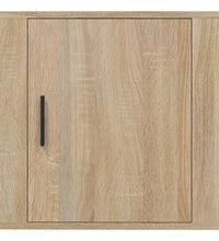 Wand-Nachttische 2 Stk. Sonoma-Eiche 50x30x47 cm