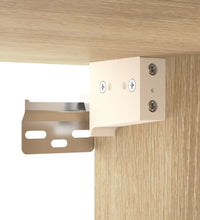 Wand-Nachttische 2 Stk. Sonoma-Eiche 50x30x47 cm