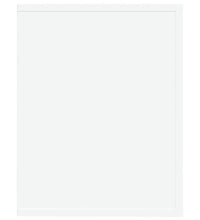 Schuhregal Weiß 75x35x45 cm Holzwerkstoff