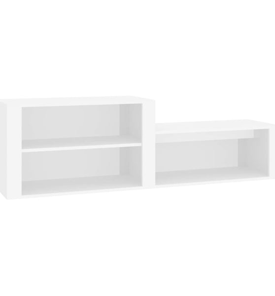 Schuhschrank Weiß 150x35x45 cm Holzwerkstoff