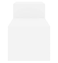 Schuhschrank Weiß 150x35x45 cm Holzwerkstoff