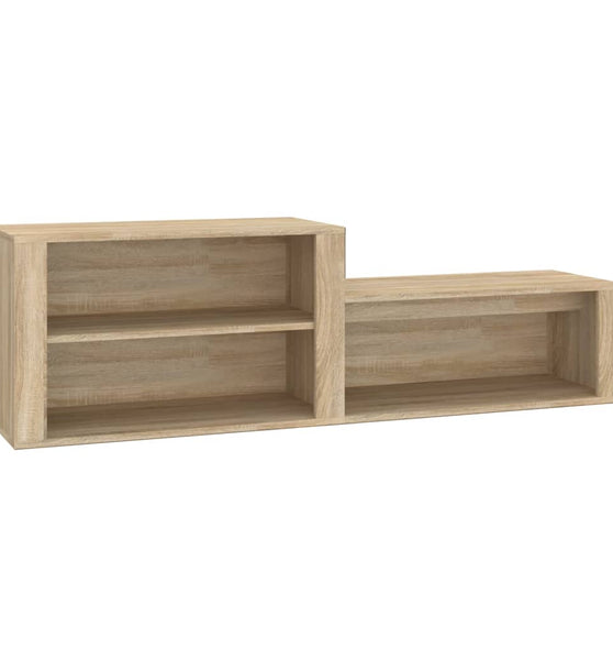 Schuhschrank Sonoma-Eiche 150x35x45 cm Holzwerkstoff