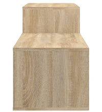 Schuhschrank Sonoma-Eiche 150x35x45 cm Holzwerkstoff