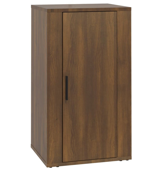 Sideboard Braun Eichen-Optik 40x33x70 cm Holzwerkstoff