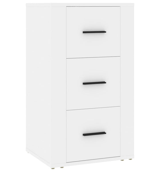 Sideboard Weiß 40x33x70 cm Holzwerkstoff