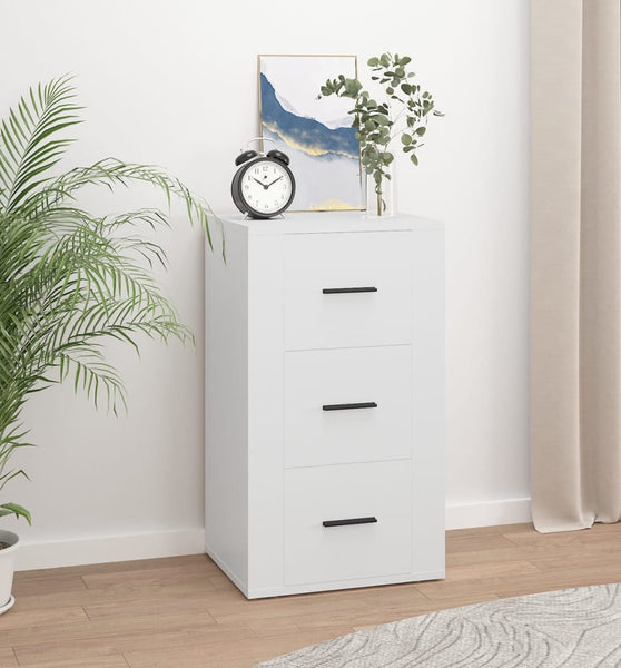 Sideboard Weiß 40x33x70 cm Holzwerkstoff