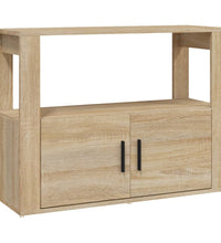 Sideboard Sonoma-Eiche 80x30x60 cm Holzwerkstoff