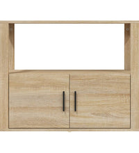 Sideboard Sonoma-Eiche 80x30x60 cm Holzwerkstoff