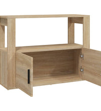 Sideboard Sonoma-Eiche 80x30x60 cm Holzwerkstoff