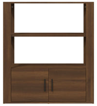 Sideboard Braun Eichen-Optik 80x30x90 cm Holzwerkstoff